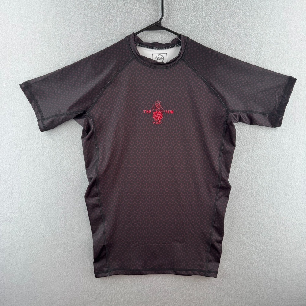 Few Will Hunt Jiu Jitsu Rash Guard Shirt Mens XL Compression Stretch USA MADE